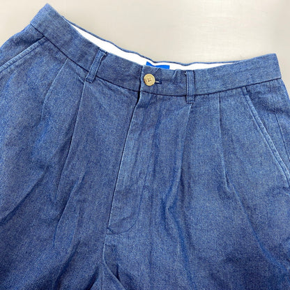 【中古品】【メンズ】 BEAMS ビームス 11-25-2180-803 2PLEATS DENIM SHORTS 2プリーツ デニム ショーツ ボトムス 158-260806-yn-02-izu サイズ：M カラー：インディゴ 万代Net店