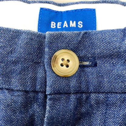 【中古品】【メンズ】 BEAMS ビームス 11-25-2180-803 2PLEATS DENIM SHORTS 2プリーツ デニム ショーツ ボトムス 158-260806-yn-02-izu サイズ：M カラー：インディゴ 万代Net店