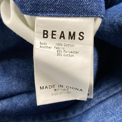 【中古品】【メンズ】 BEAMS ビームス 11-25-2180-803 2PLEATS DENIM SHORTS 2プリーツ デニム ショーツ ボトムス 158-260806-yn-02-izu サイズ：M カラー：インディゴ 万代Net店