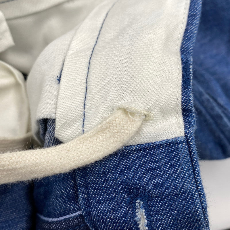 【中古品】【メンズ】 BEAMS ビームス 11-25-2180-803 2PLEATS DENIM SHORTS 2プリーツ デニム ショーツ ボトムス 158-260806-yn-02-izu サイズ：M カラー：インディゴ 万代Net店