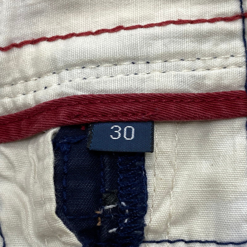 【現状渡し品】【メンズ】 Polo by Ralph Lauren ポロバイラルフローレン PARACHUTE CARGO SHORTS パラシュート カーゴショーツ ショートパンツ 157-260801-as-13-izu サイズ：30 カラー：ネイビー 万代Net店