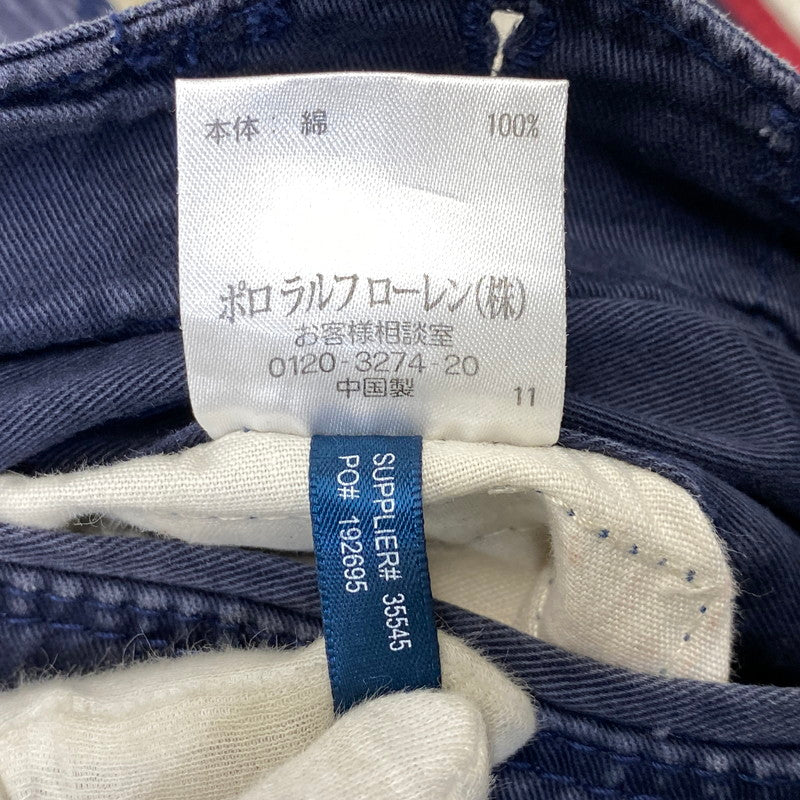 【現状渡し品】【メンズ】 Polo by Ralph Lauren ポロバイラルフローレン PARACHUTE CARGO SHORTS パラシュート カーゴショーツ ショートパンツ 157-260801-as-13-izu サイズ：30 カラー：ネイビー 万代Net店