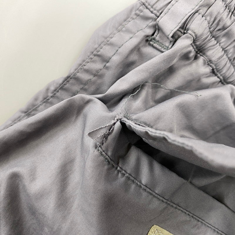 【現状渡し品】【メンズ】 THRASHER スラッシャー 90’S GIMMICK NYLON CARGO PANTS ギミック ナイロン カーゴ パンツ ボトムス 157-260806-yn-01-izu サイズ：34 カラー：グレー 万代Net店