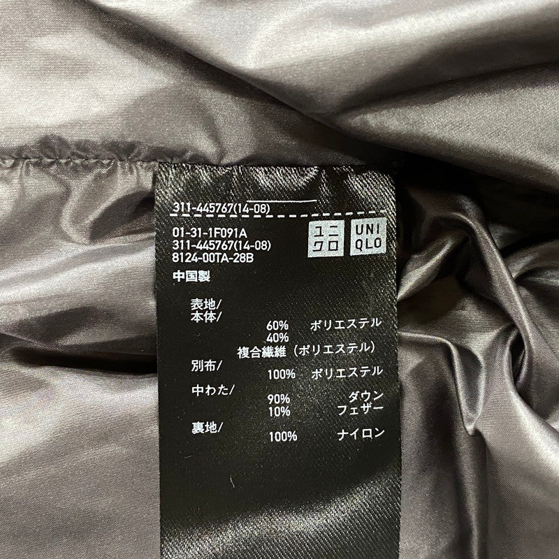 【中古品】【メンズ】 UNIQLO +J ユニクロ DOWN OVERSIZED PARKA 311-445767 ダウンオーバーサイズパーカ ジャケット 147-260806-as-04-izu サイズ：L カラー：ブラック 万代Net店