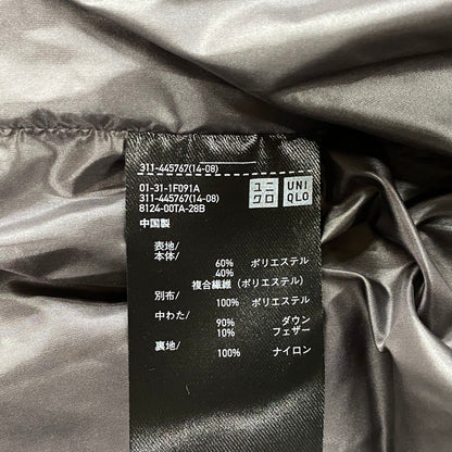【中古品】【メンズ】 UNIQLO +J ユニクロ DOWN OVERSIZED PARKA 311-445767 ダウンオーバーサイズパーカ ジャケット 147-260806-as-04-izu サイズ：L カラー：ブラック 万代Net店