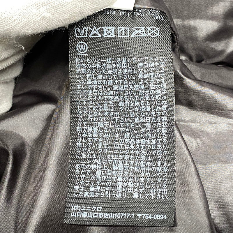 【中古品】【メンズ】 UNIQLO +J ユニクロ DOWN OVERSIZED PARKA 311-445767 ダウンオーバーサイズパーカ ジャケット 147-260806-as-04-izu サイズ：L カラー：ブラック 万代Net店