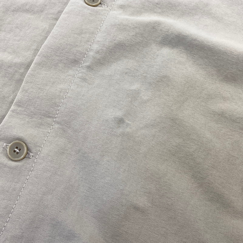 【中古品】【メンズ】 NEWERA ニューエラ OPENCOLLAR NYLON SS SHIRT オープンカラー ナイロン ショートスリーブ シャツ トップス 半袖 148-260807-cs-05-izu サイズ：L カラー：ベージュ 万代Net店