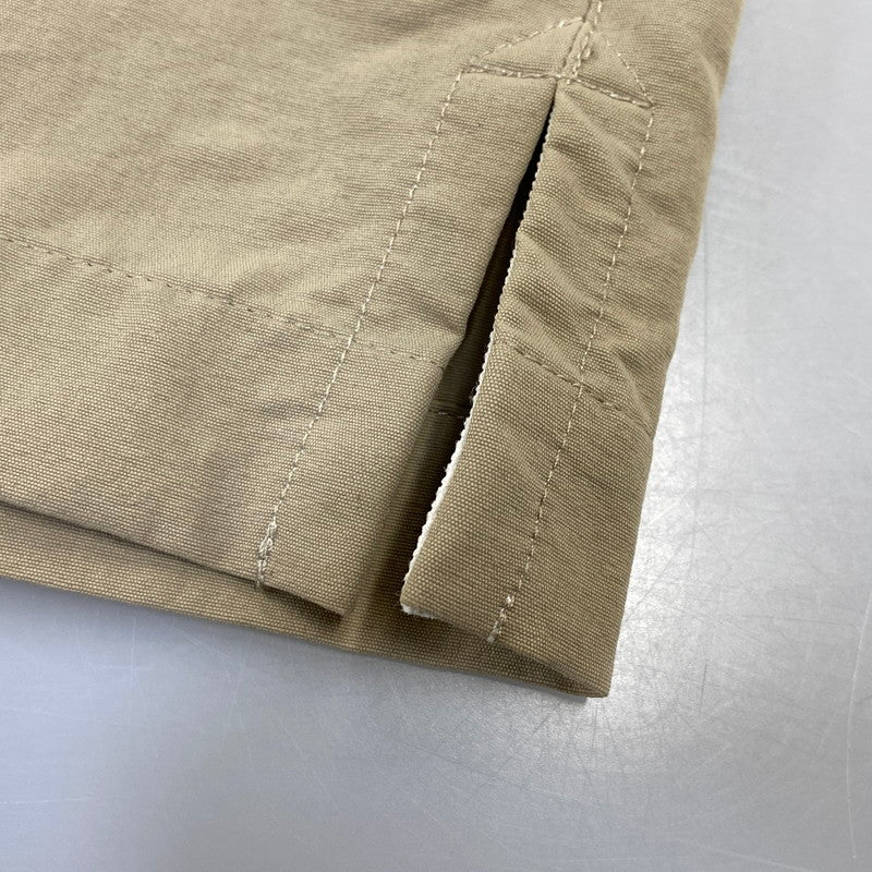 【中古品】【メンズ】 NEWERA ニューエラ OPENCOLLAR NYLON SS SHIRT オープンカラー ナイロン ショートスリーブ シャツ トップス 半袖 148-260807-cs-05-izu サイズ：L カラー：ベージュ 万代Net店