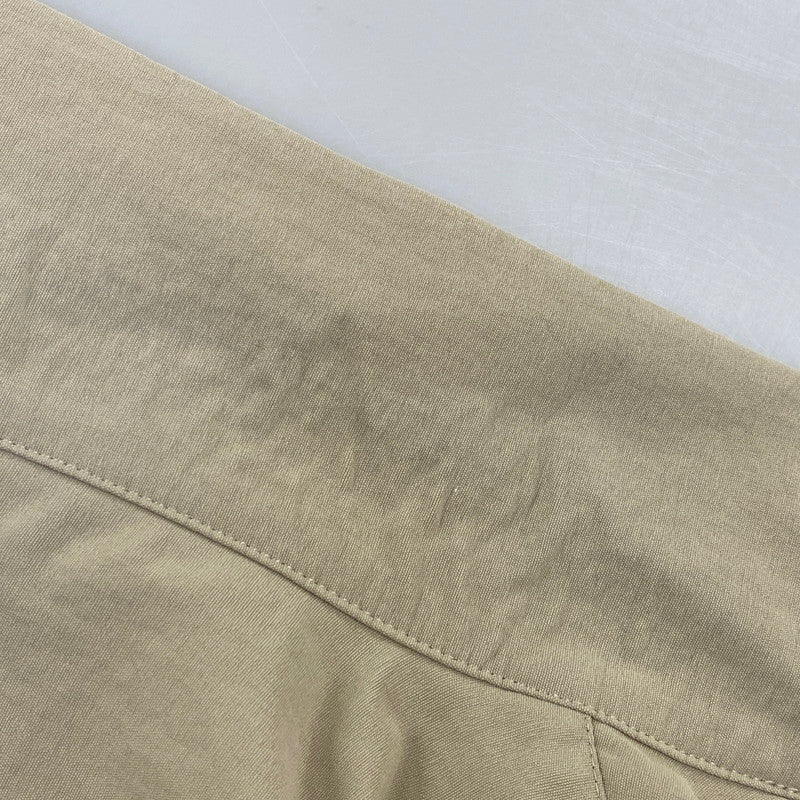 【中古品】【メンズ】 NEWERA ニューエラ OPENCOLLAR NYLON SS SHIRT オープンカラー ナイロン ショートスリーブ シャツ トップス 半袖 148-260807-cs-05-izu サイズ：L カラー：ベージュ 万代Net店