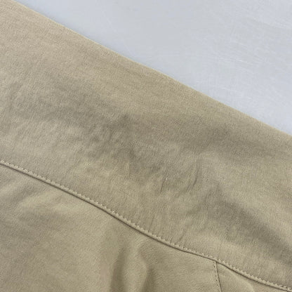 【中古品】【メンズ】 NEWERA ニューエラ OPENCOLLAR NYLON SS SHIRT オープンカラー ナイロン ショートスリーブ シャツ トップス 半袖 148-260807-cs-05-izu サイズ：L カラー：ベージュ 万代Net店