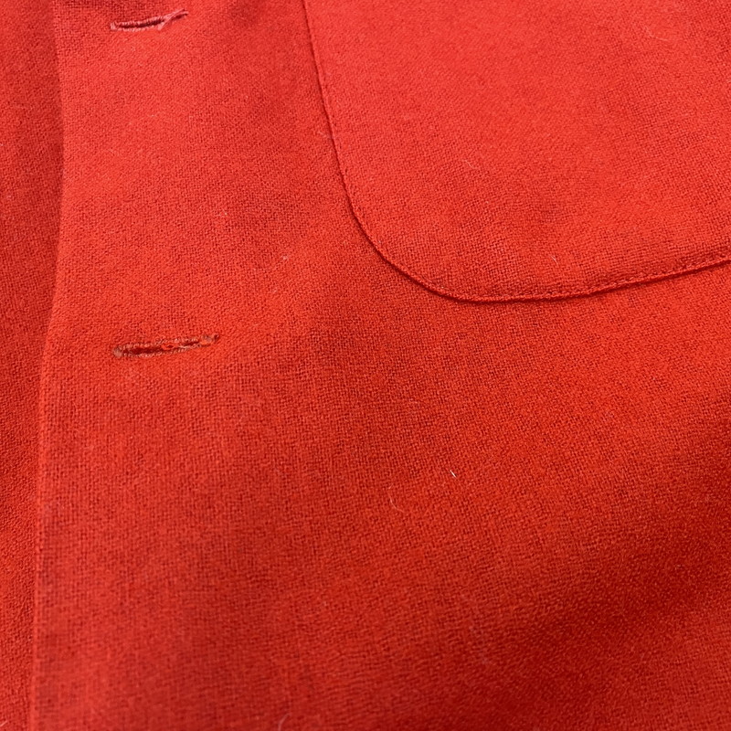 【中古品】【メンズ】 PENDLETON ペンドルトン WOOL OPENCOLLAR L/S SHIRT ウール オープンカラー ロングスリーブ シャツ 長袖 USA製 146-260802-as-06-izu サイズ：M カラー：レッド 万代Net店