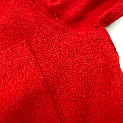 【中古品】【メンズ】 PENDLETON ペンドルトン WOOL OPENCOLLAR L/S SHIRT ウール オープンカラー ロングスリーブ シャツ 長袖 USA製 146-260802-as-06-izu サイズ：M カラー：レッド 万代Net店