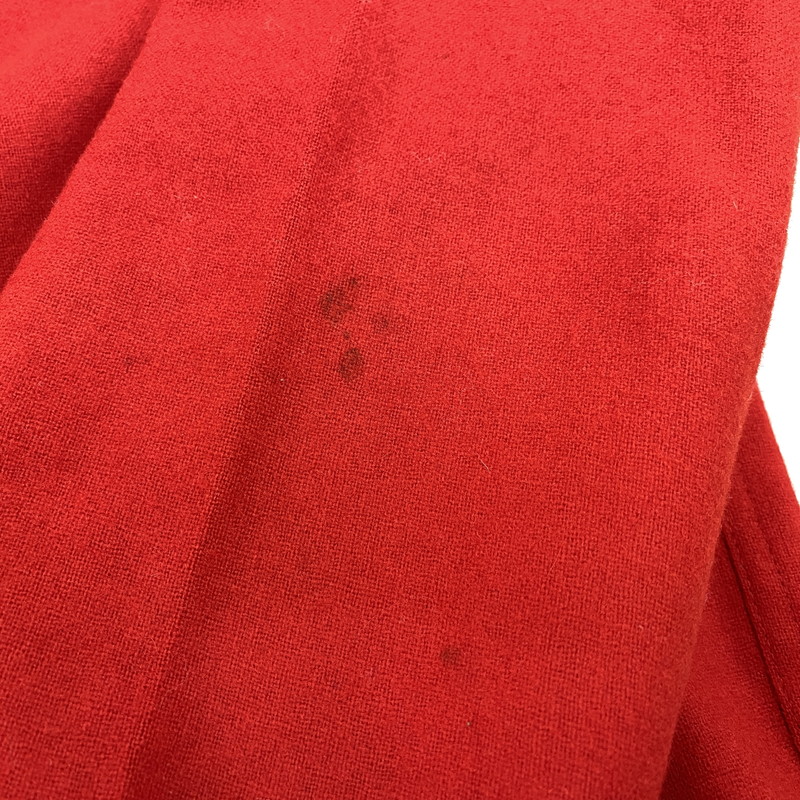 【中古品】【メンズ】 PENDLETON ペンドルトン WOOL OPENCOLLAR L/S SHIRT ウール オープンカラー ロングスリーブ シャツ 長袖 USA製 146-260802-as-06-izu サイズ：M カラー：レッド 万代Net店