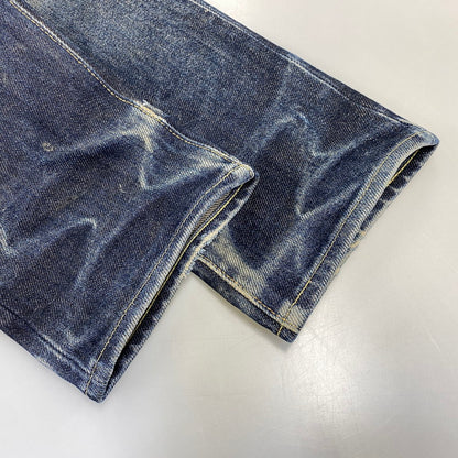 【中古品】【メンズ】 IRON HEART アイアンハート 21OZ SLIM STRAIGHT DENIM PANTS 666S-21 スリムストレート デニムパンツ ジーンズ 156-260802-as-02-izu サイズ：29×36 カラー：インディゴ 万代Net店