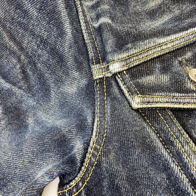 【中古品】【メンズ】 IRON HEART アイアンハート 21OZ DENIM TRACKER JACKET 526PJ デニムトラッカージャケット 145-260802-as-03-izu サイズ：36 カラー：インディゴ 万代Net店
