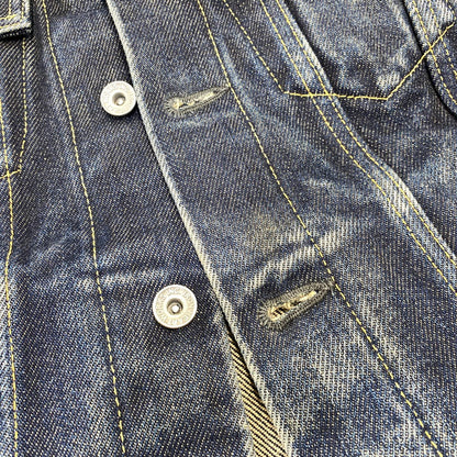 【中古品】【メンズ】 IRON HEART アイアンハート 21OZ DENIM TRACKER JACKET 526PJ デニムトラッカージャケット 145-260802-as-03-izu サイズ：36 カラー：インディゴ 万代Net店