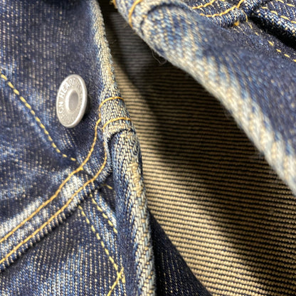 【中古品】【メンズ】 IRON HEART アイアンハート 21OZ DENIM TRACKER JACKET 526PJ デニムトラッカージャケット 145-260802-as-03-izu サイズ：36 カラー：インディゴ 万代Net店