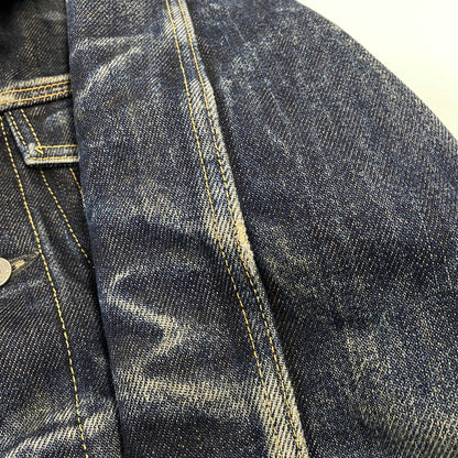 【中古品】【メンズ】 IRON HEART アイアンハート 21OZ DENIM TRACKER JACKET 526PJ デニムトラッカージャケット 145-260802-as-03-izu サイズ：36 カラー：インディゴ 万代Net店