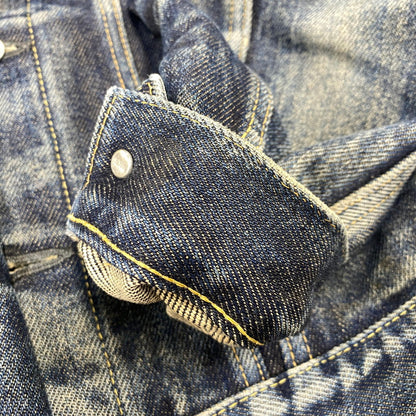 【中古品】【メンズ】 IRON HEART アイアンハート 21OZ DENIM TRACKER JACKET 526PJ デニムトラッカージャケット 145-260802-as-03-izu サイズ：36 カラー：インディゴ 万代Net店