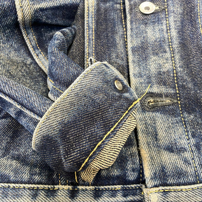 【中古品】【メンズ】 IRON HEART アイアンハート 21OZ DENIM TRACKER JACKET 526PJ デニムトラッカージャケット 145-260802-as-03-izu サイズ：36 カラー：インディゴ 万代Net店