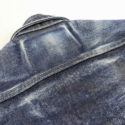【中古品】【メンズ】 IRON HEART アイアンハート 21OZ DENIM TRACKER JACKET 526PJ デニムトラッカージャケット 145-260802-as-03-izu サイズ：36 カラー：インディゴ 万代Net店
