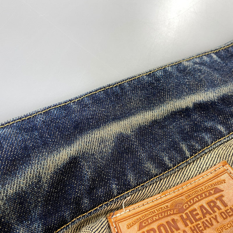 【中古品】【メンズ】 IRON HEART アイアンハート 21OZ DENIM TRACKER JACKET 526PJ デニムトラッカージャケット 145-260802-as-03-izu サイズ：36 カラー：インディゴ 万代Net店