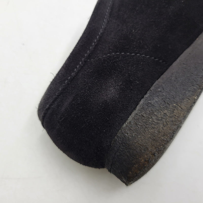 【中古品】【メンズ】 Clarks クラークス WALLABEE 21621 ワラビー シューズ 靴 164-260803-as-32-izu サイズ：US8.5 カラー：ブラック 万代Net店