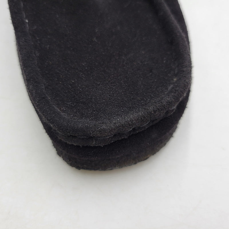 【中古品】【メンズ】 Clarks クラークス WALLABEE 21621 ワラビー シューズ 靴 164-260803-as-32-izu サイズ：US8.5 カラー：ブラック 万代Net店