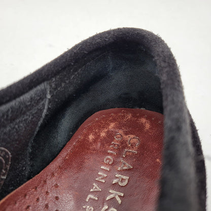【中古品】【メンズ】 Clarks クラークス WALLABEE 21621 ワラビー シューズ 靴 164-260803-as-32-izu サイズ：US8.5 カラー：ブラック 万代Net店