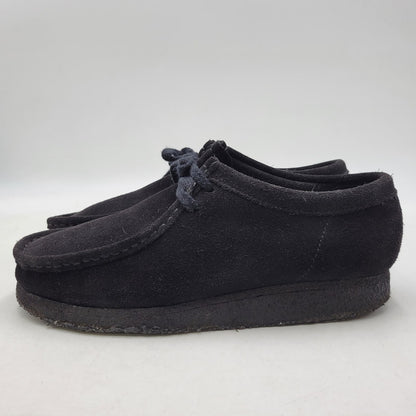 【中古品】【メンズ】 Clarks クラークス WALLABEE 21621 ワラビー シューズ 靴 164-260803-as-32-izu サイズ：US8.5 カラー：ブラック 万代Net店