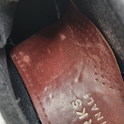 【中古品】【メンズ】 Clarks クラークス WALLABEE 21621 ワラビー シューズ 靴 164-260803-as-32-izu サイズ：US8.5 カラー：ブラック 万代Net店