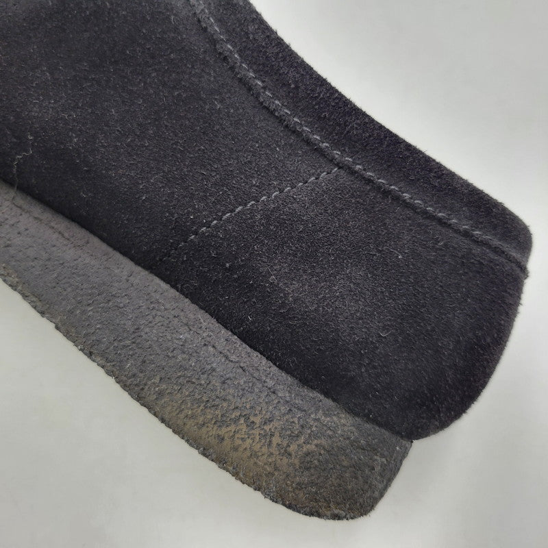 【中古品】【メンズ】 Clarks クラークス WALLABEE 21621 ワラビー シューズ 靴 164-260803-as-32-izu サイズ：US8.5 カラー：ブラック 万代Net店