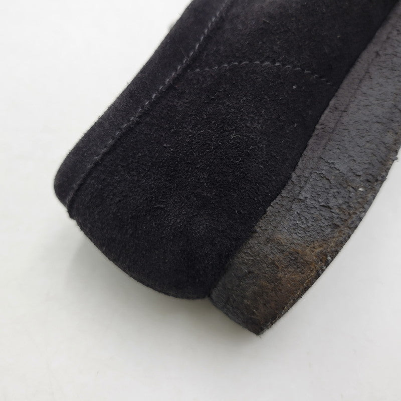 【中古品】【メンズ】 Clarks クラークス WALLABEE 21621 ワラビー シューズ 靴 164-260803-as-32-izu サイズ：US8.5 カラー：ブラック 万代Net店