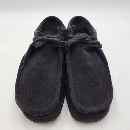 【中古品】【メンズ】 Clarks クラークス WALLABEE 21621 ワラビー シューズ 靴 164-260803-as-32-izu サイズ：US8.5 カラー：ブラック 万代Net店