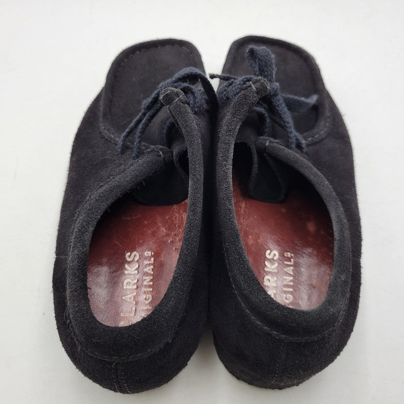 【中古品】【メンズ】 Clarks クラークス WALLABEE 21621 ワラビー シューズ 靴 164-260803-as-32-izu サイズ：US8.5 カラー：ブラック 万代Net店