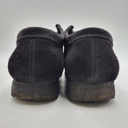【中古品】【メンズ】 Clarks クラークス WALLABEE 21621 ワラビー シューズ 靴 164-260803-as-32-izu サイズ：US8.5 カラー：ブラック 万代Net店