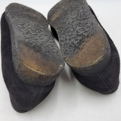 【中古品】【メンズ】 Clarks クラークス WALLABEE 21621 ワラビー シューズ 靴 164-260803-as-32-izu サイズ：US8.5 カラー：ブラック 万代Net店