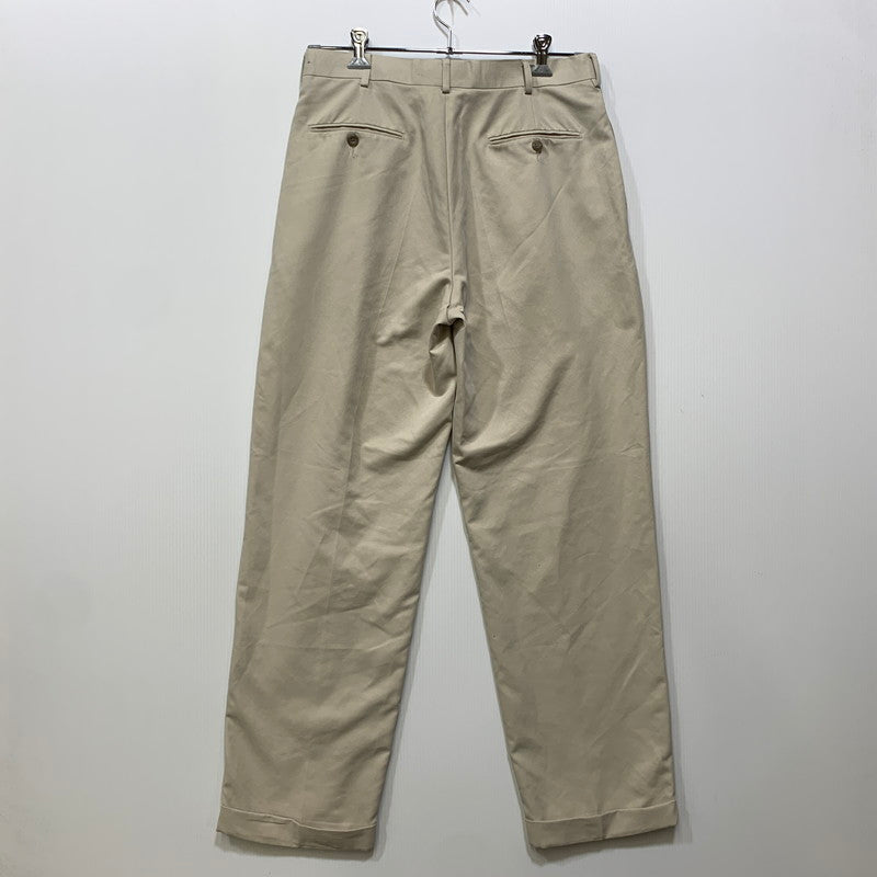 【中古品】【メンズ】 PERRY ELLIS AMERICA ペリー エリス アメリカ 2TUCK SLACKS ツータック スラックス パンツ ボトムス ズボン 157-260807-cs-17-izu サイズ：32/32 カラー：アイボリー 万代Net店