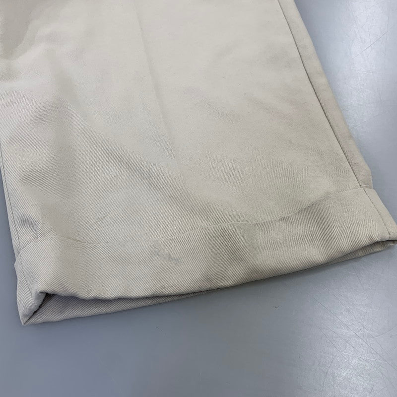 【中古品】【メンズ】 PERRY ELLIS AMERICA ペリー エリス アメリカ 2TUCK SLACKS ツータック スラックス パンツ ボトムス ズボン 157-260807-cs-17-izu サイズ：32/32 カラー：アイボリー 万代Net店