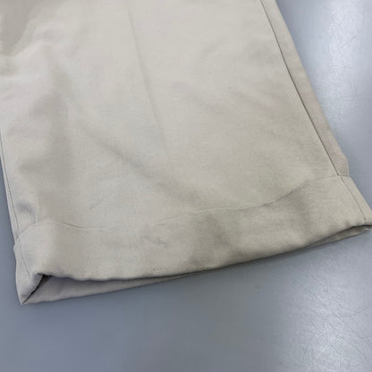 【中古品】【メンズ】 PERRY ELLIS AMERICA ペリー エリス アメリカ 2TUCK SLACKS ツータック スラックス パンツ ボトムス ズボン 157-260807-cs-17-izu サイズ：32/32 カラー：アイボリー 万代Net店