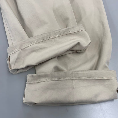 【中古品】【メンズ】 PERRY ELLIS AMERICA ペリー エリス アメリカ 2TUCK SLACKS ツータック スラックス パンツ ボトムス ズボン 157-260807-cs-17-izu サイズ：32/32 カラー：アイボリー 万代Net店