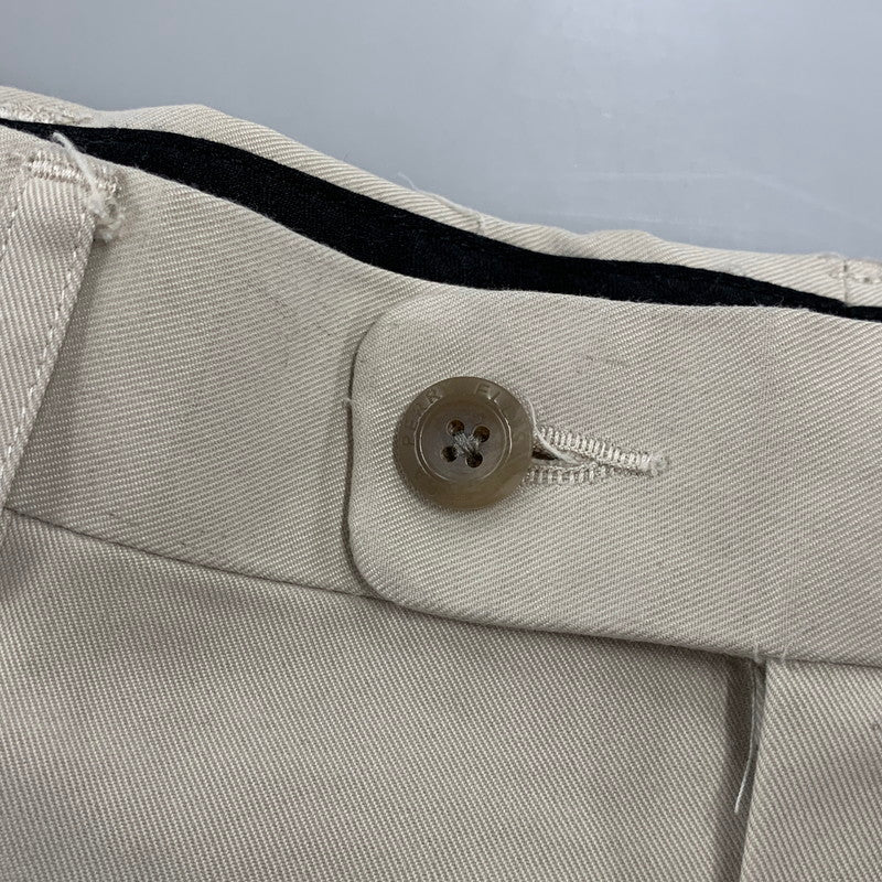 【中古品】【メンズ】 PERRY ELLIS AMERICA ペリー エリス アメリカ 2TUCK SLACKS ツータック スラックス パンツ ボトムス ズボン 157-260807-cs-17-izu サイズ：32/32 カラー：アイボリー 万代Net店