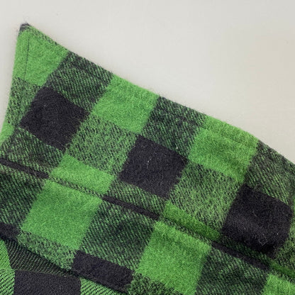 【中古品】【レディース】 A BATHING APE アベイシングエイプ FLANNEL CHECK SHIRT フランネル チェック シャツ トップス 長袖 168-260807-cs-04-izu サイズ：S カラー：グリーン×ブラック 万代Net店
