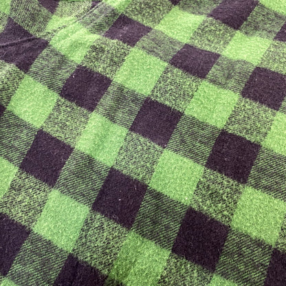 【中古品】【レディース】 A BATHING APE アベイシングエイプ FLANNEL CHECK SHIRT フランネル チェック シャツ トップス 長袖 168-260807-cs-04-izu サイズ：S カラー：グリーン×ブラック 万代Net店