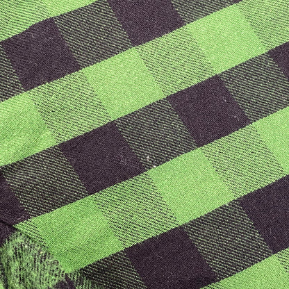 【中古品】【レディース】 A BATHING APE アベイシングエイプ FLANNEL CHECK SHIRT フランネル チェック シャツ トップス 長袖 168-260807-cs-04-izu サイズ：S カラー：グリーン×ブラック 万代Net店