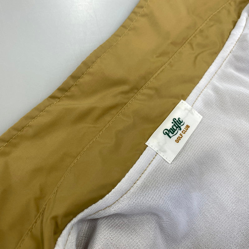 【中古品】【メンズ】 PACIFIC GOLF CLUB パシフィックゴルフクラブ PGC231OTR014RI FORE ON THE WAVES COACH JACKET コーチ ジャケット アウター 142-260807-cs-12-izu サイズ：L カラー：ベージュ 万代Net店