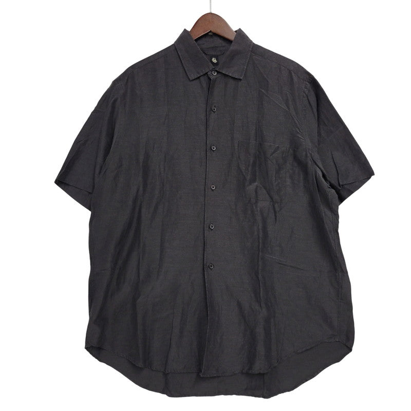 【中古品】【メンズ】 KAPTAIN SUNSHINE キャプテンサンシャイン KS9SSH03 REGULAR COLLAR SS SHIRT レギュラーカラー ショートスリーブ シャツ トップス 140-260812-kh-02-izu サイズ：38 カラー：ブラック 万代Net店