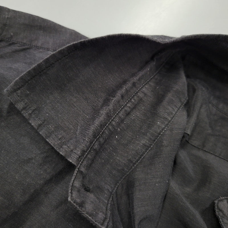 【中古品】【メンズ】 KAPTAIN SUNSHINE キャプテンサンシャイン KS9SSH03 REGULAR COLLAR SS SHIRT レギュラーカラー ショートスリーブ シャツ トップス 140-260812-kh-02-izu サイズ：38 カラー：ブラック 万代Net店