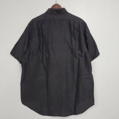 【中古品】【メンズ】 KAPTAIN SUNSHINE キャプテンサンシャイン KS9SSH03 REGULAR COLLAR SS SHIRT レギュラーカラー ショートスリーブ シャツ トップス 140-260812-kh-02-izu サイズ：38 カラー：ブラック 万代Net店