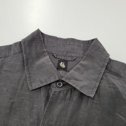 【中古品】【メンズ】 KAPTAIN SUNSHINE キャプテンサンシャイン KS9SSH03 REGULAR COLLAR SS SHIRT レギュラーカラー ショートスリーブ シャツ トップス 140-260812-kh-02-izu サイズ：38 カラー：ブラック 万代Net店